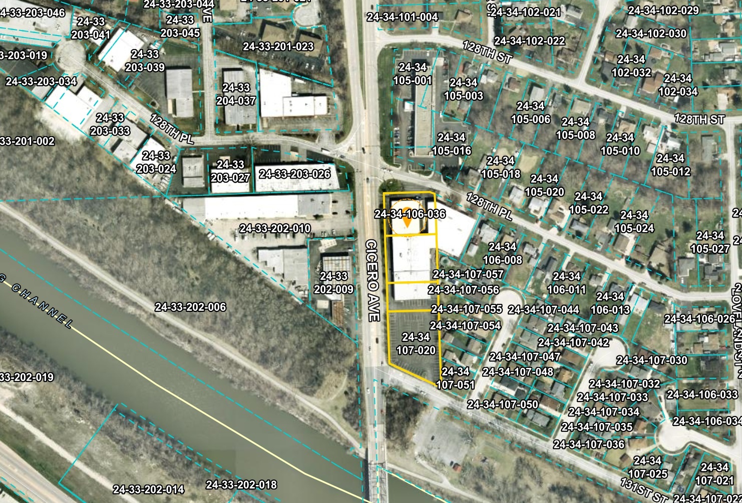 12845 S Cicero Avenue #201, Alsip, IL 60803