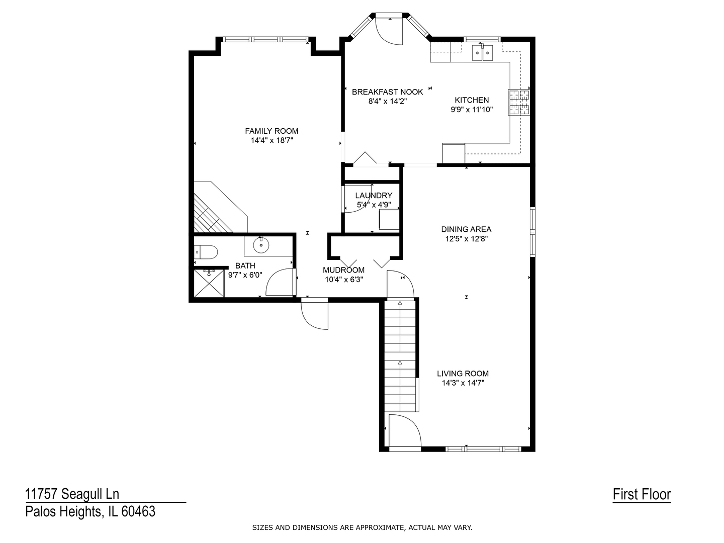 11757 Seagull Lane, Palos Heights, IL 60463