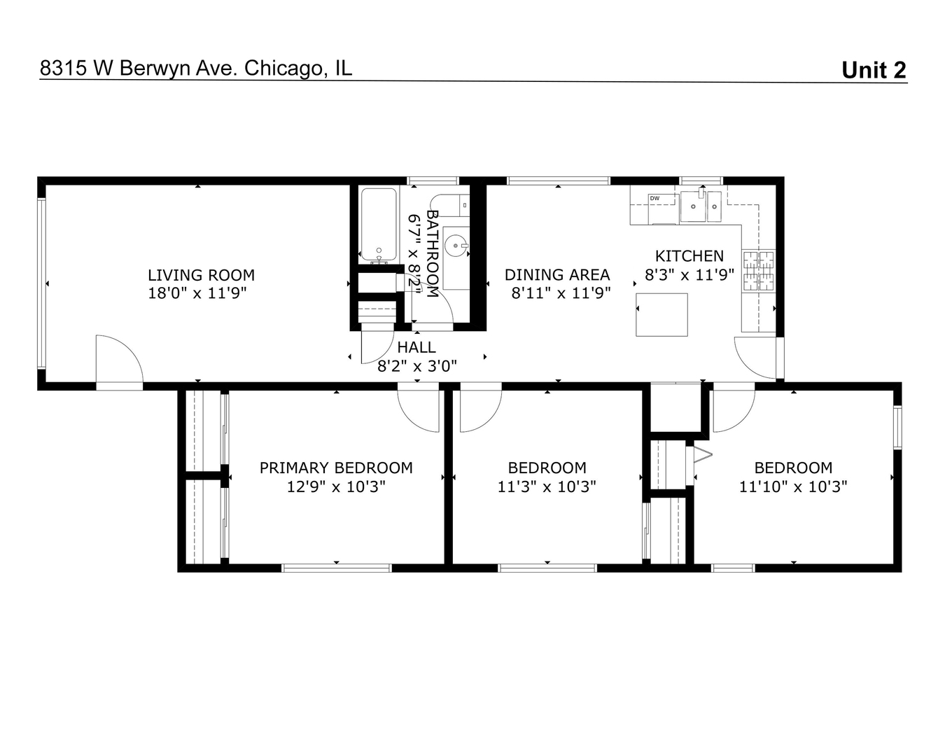 8315 W Berwyn Avenue, Chicago, IL 60656