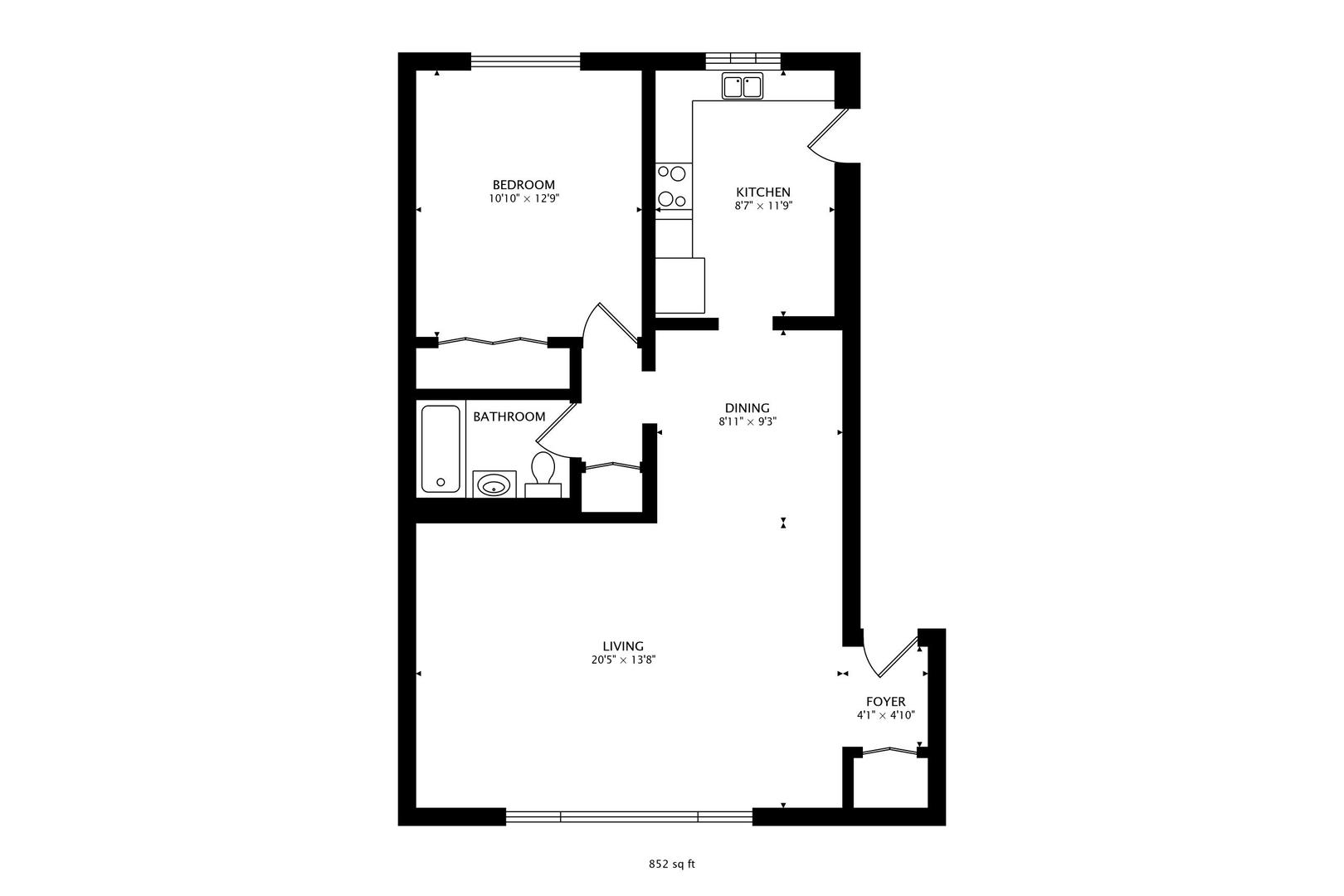 3441 W Bryn Mawr Avenue #1E, Chicago, IL 60659