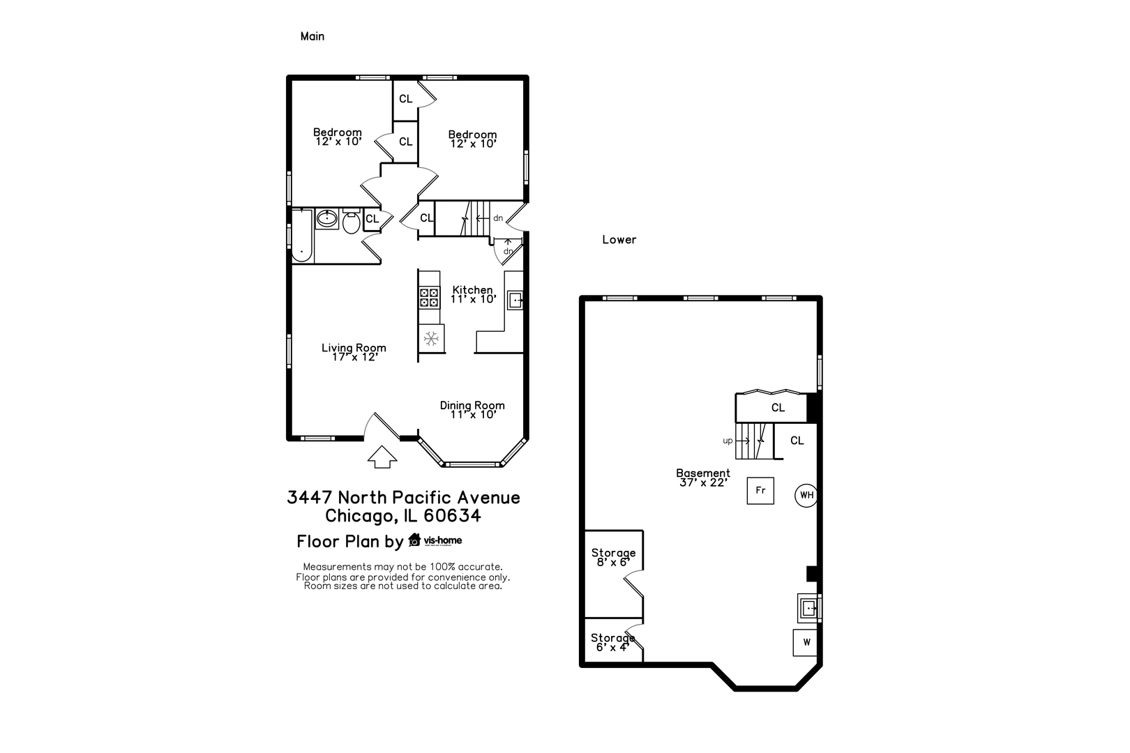 3447 N Pacific Avenue #1, Chicago, IL 60634