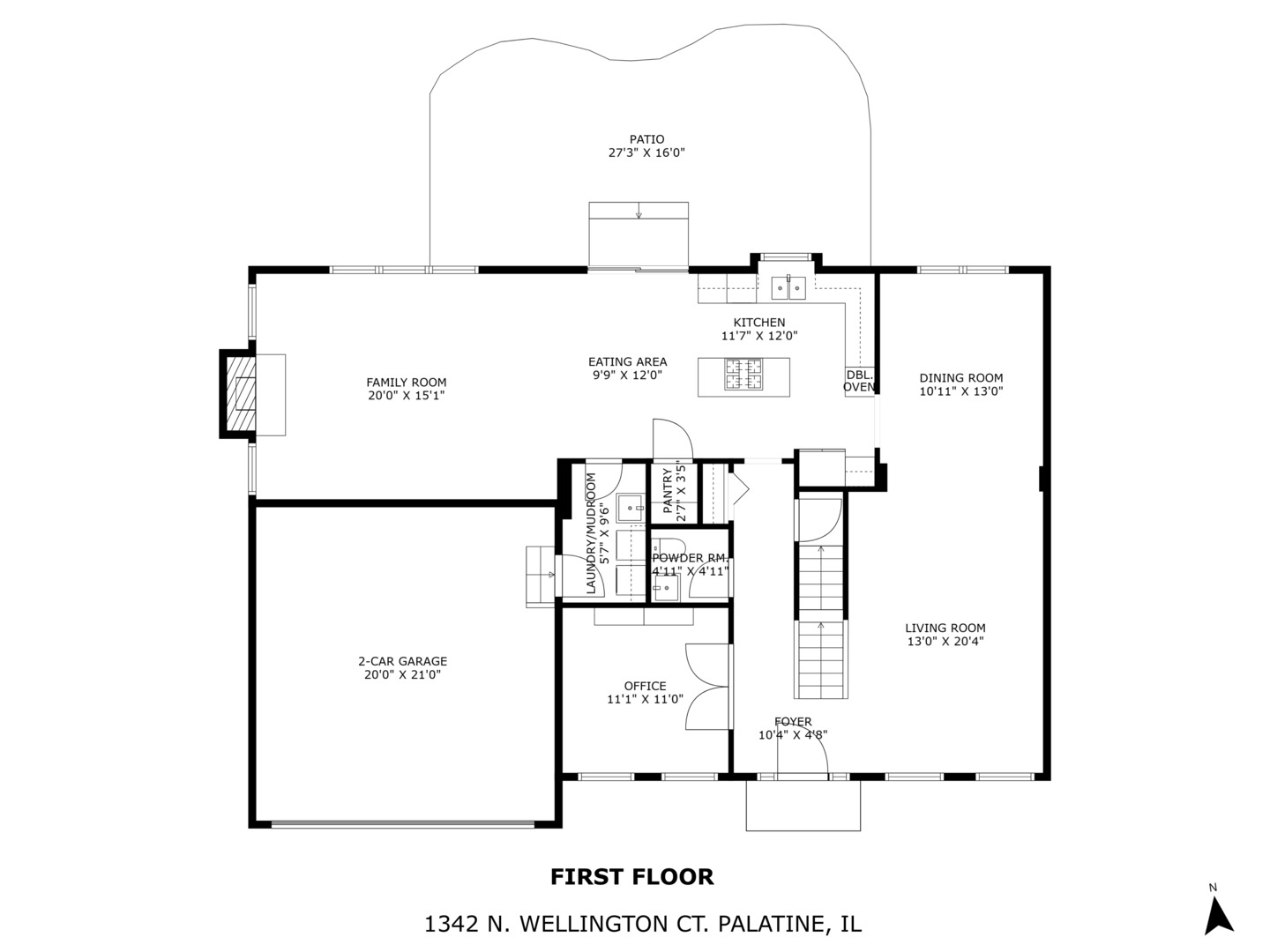1342 N Wellington Court, Palatine, IL 60067
