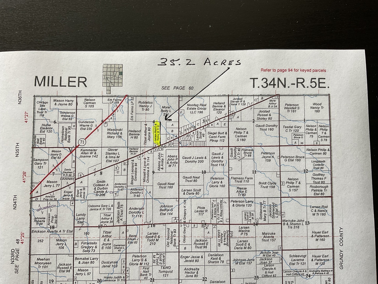 35.2 acres N 3501st Road, Marseilles, IL 61341