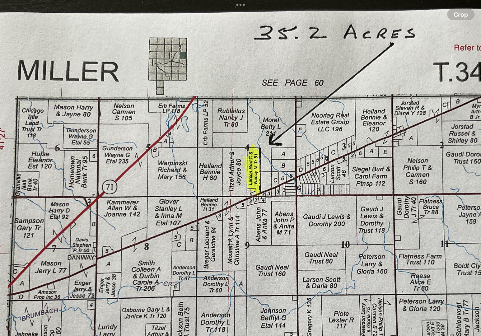 35.2 acres N 3501st Road, Marseilles, IL 61341