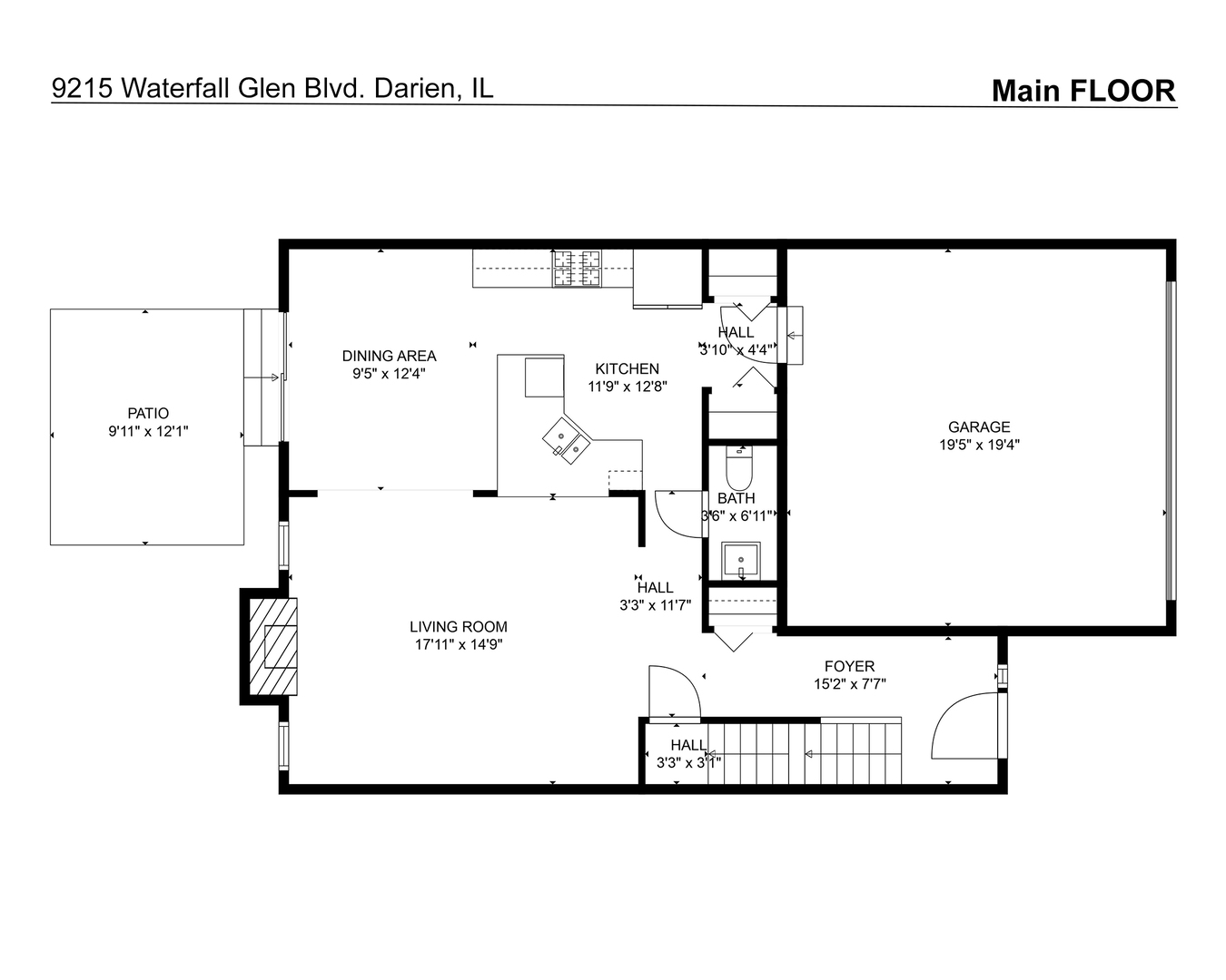 9215 Waterfall Glen Boulevard, Darien, IL 60561