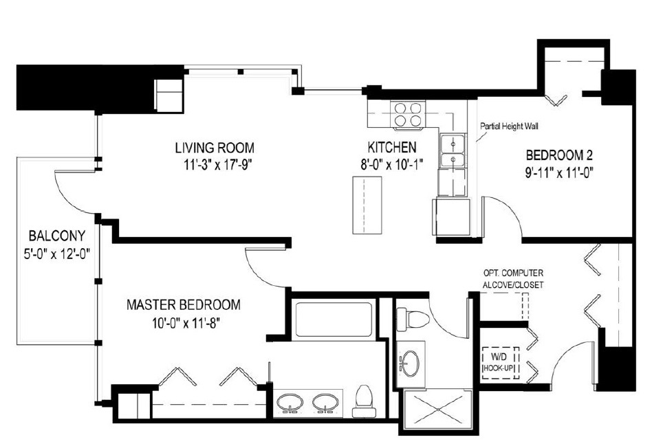 235 W Van Buren Street #3614, Chicago, IL 60607