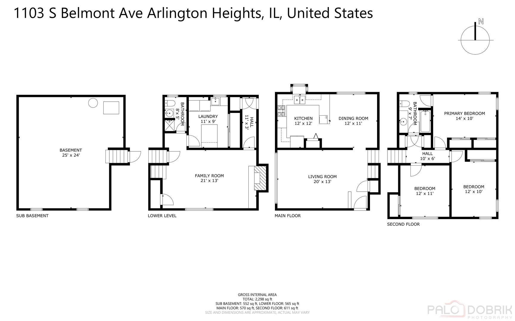 1103 S Belmont Avenue, Arlington Heights, IL 60005