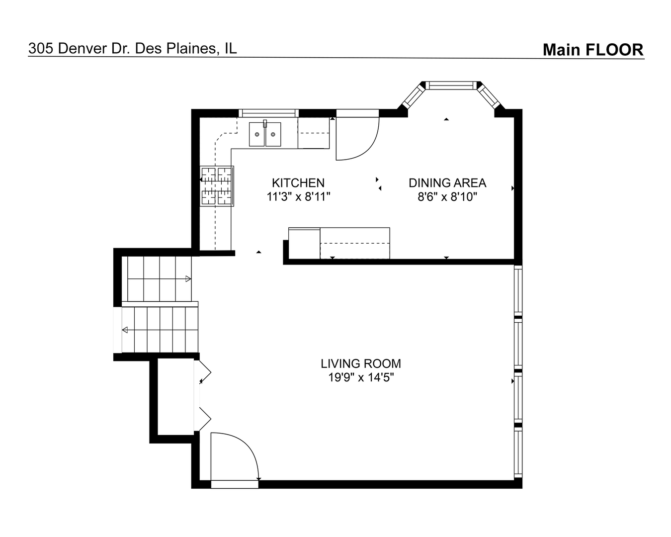 305 Denver Drive, Des Plaines, IL 60018