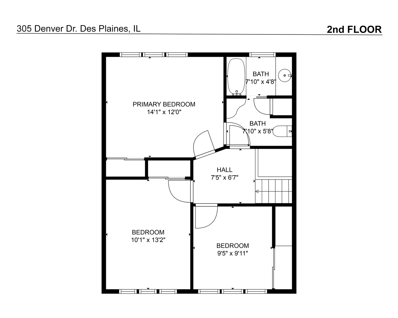 305 Denver Drive, Des Plaines, IL 60018