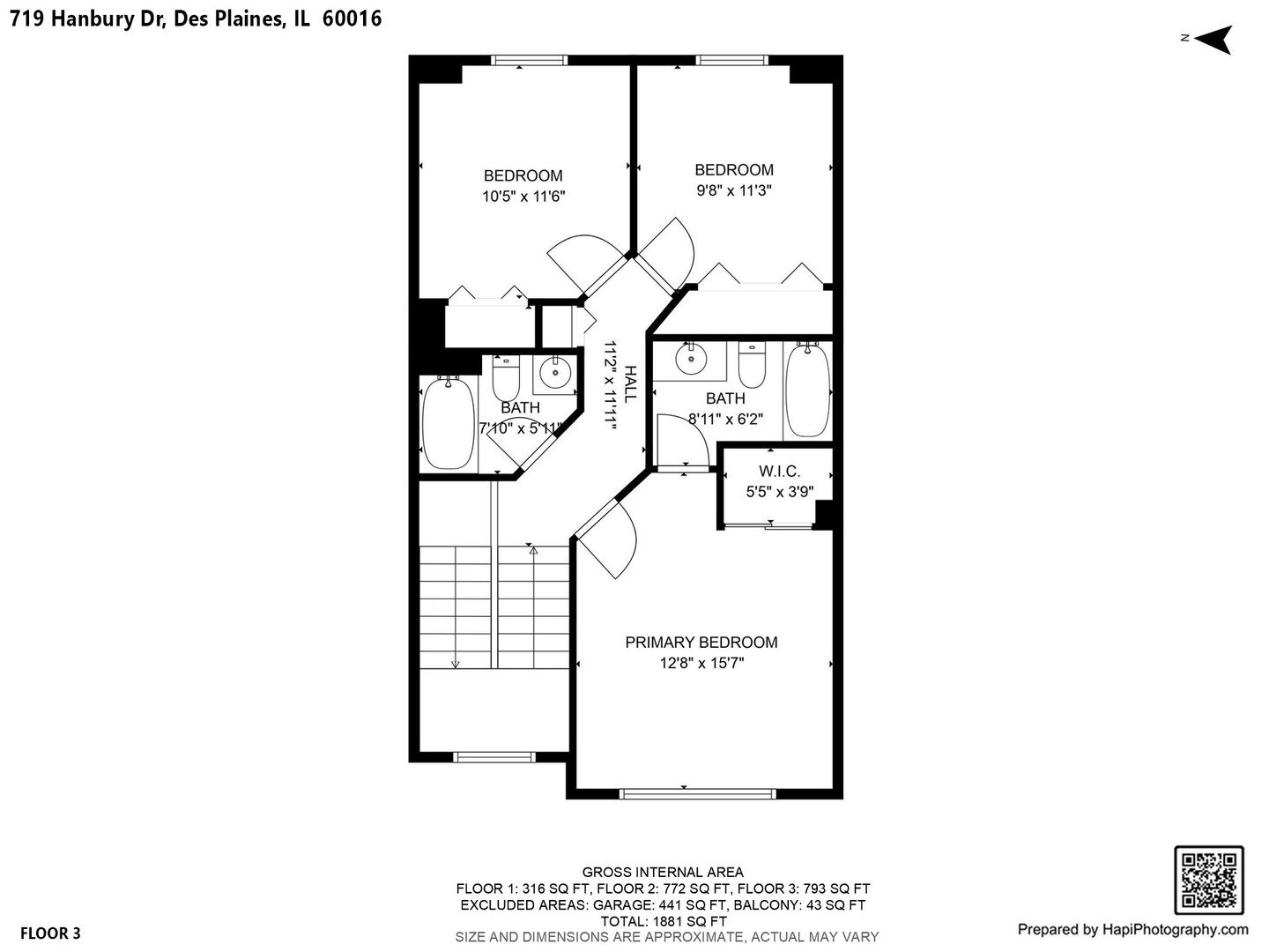 719 HANBURY Drive #719, Des Plaines, IL 60016