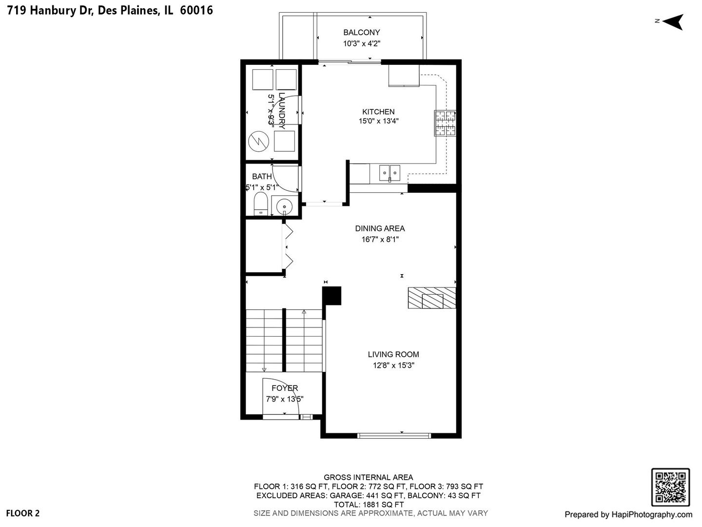 719 HANBURY Drive #719, Des Plaines, IL 60016