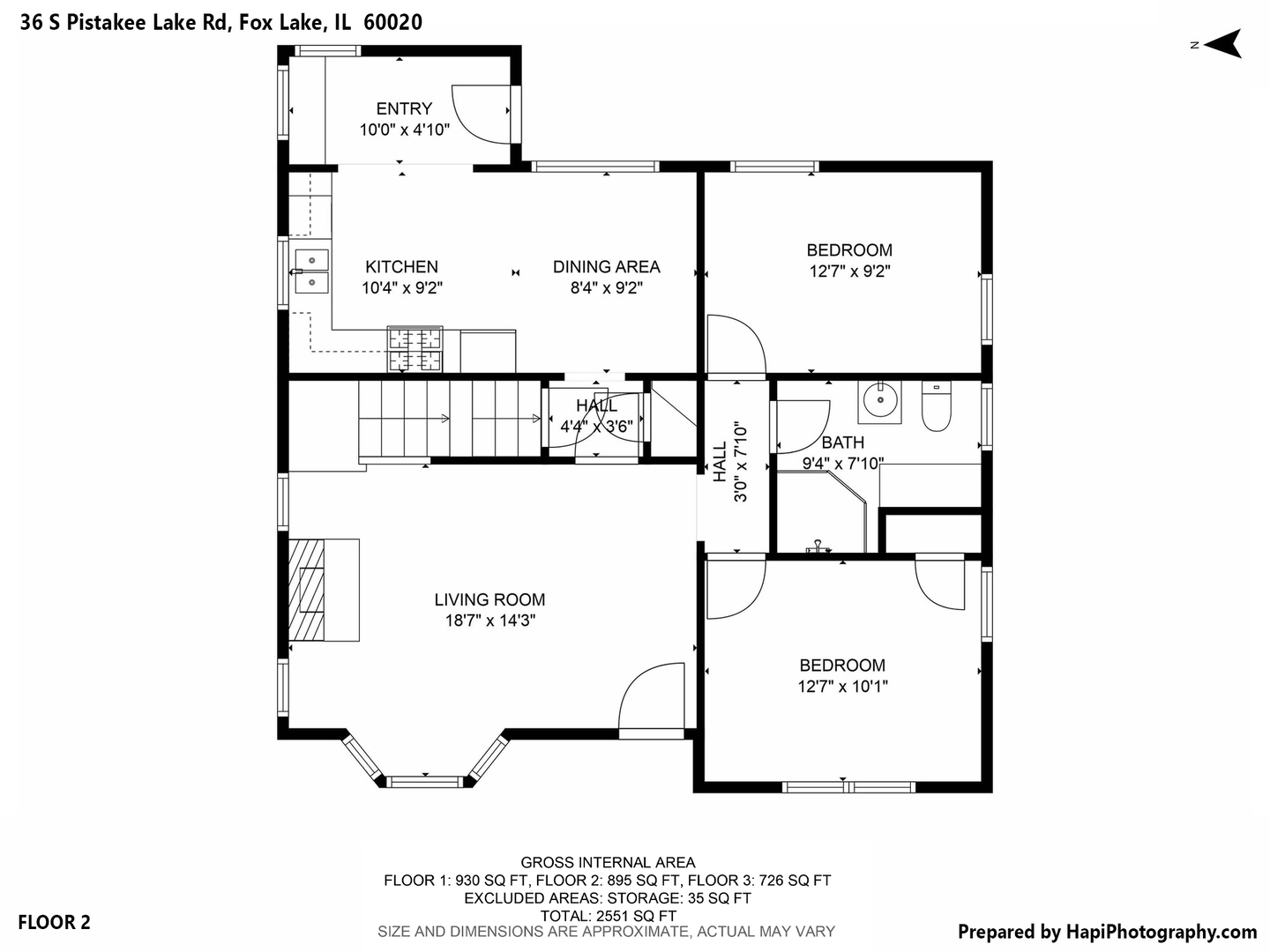 36 S PISTAKEE LAKE Road, Fox Lake, IL 60020