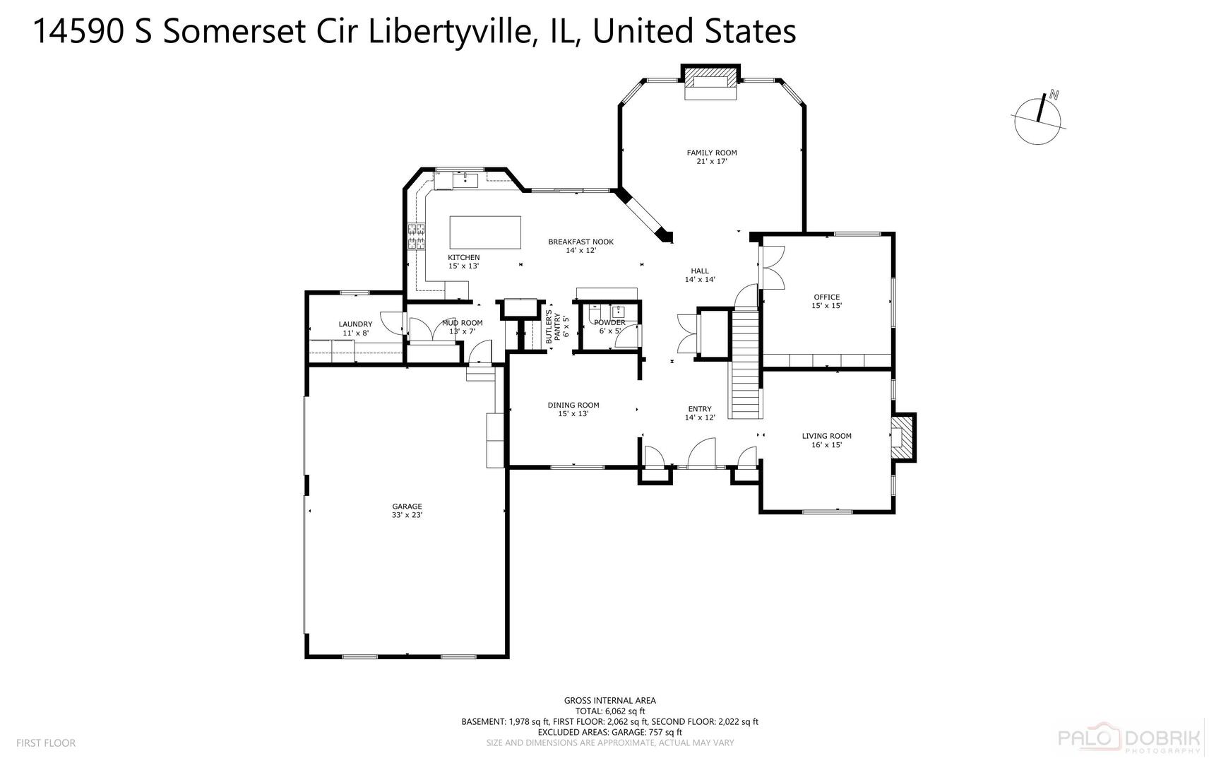 14590 S Somerset Circle, Green Oaks, IL 60048