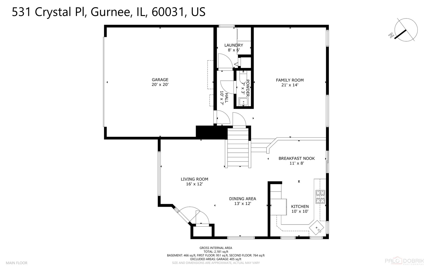 531 Crystal Place, Gurnee, IL 60031