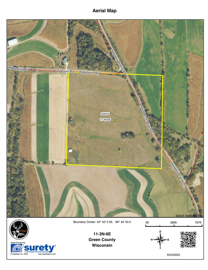 000 Holstein Prairie Road, Monticello, WI 53570