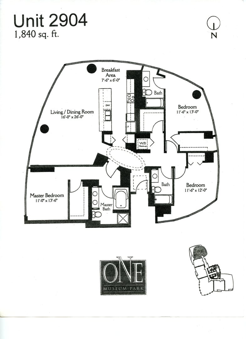 1211 S Prairie Avenue #2904, Chicago, IL 60605