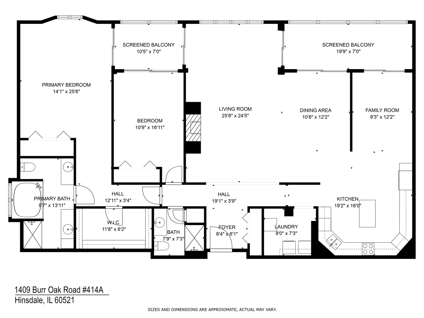 1409 Burr Oak Road #414A, Hinsdale, IL 60521