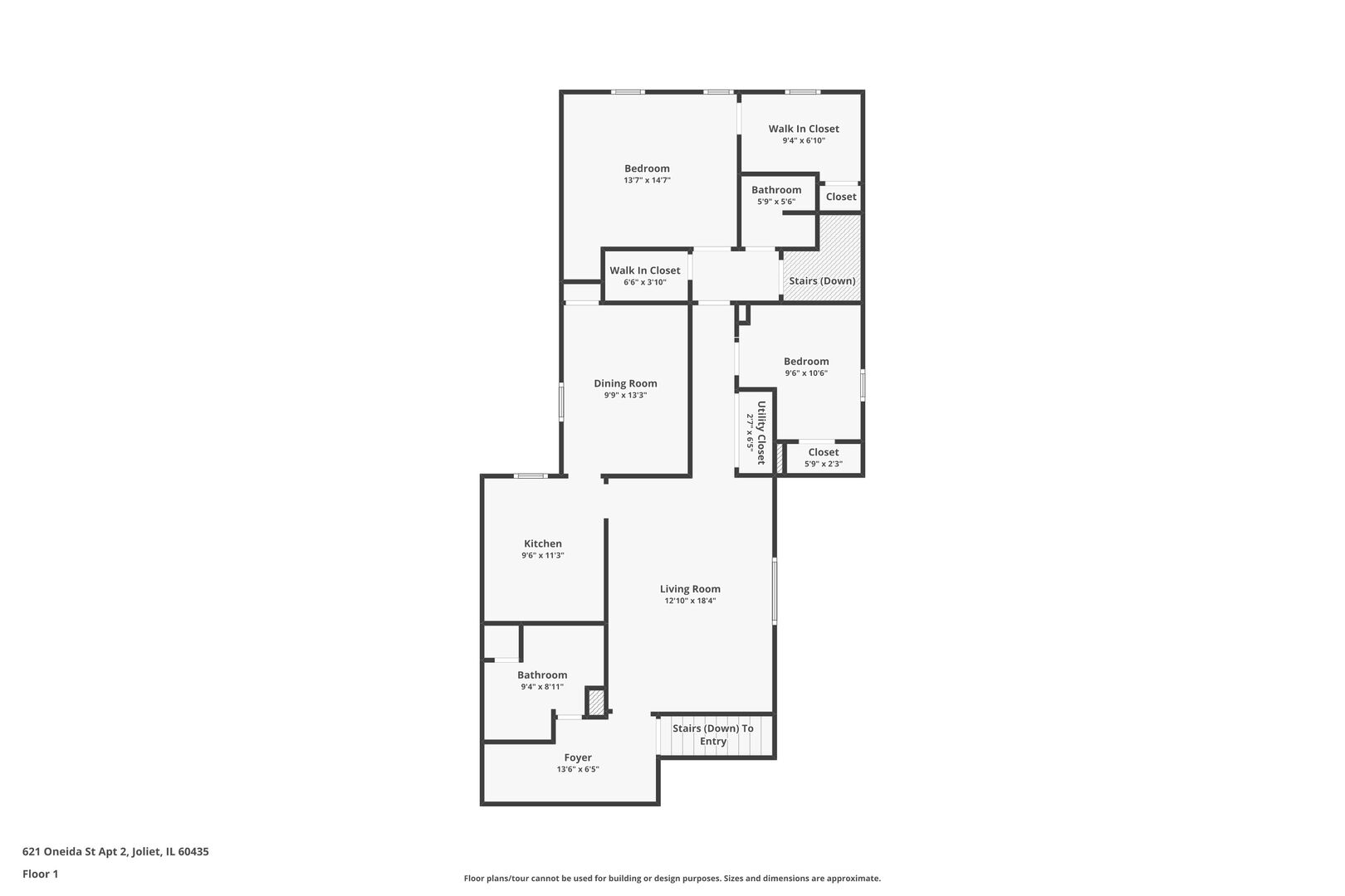 621 Oneida Street #2, Joliet, IL 60435
