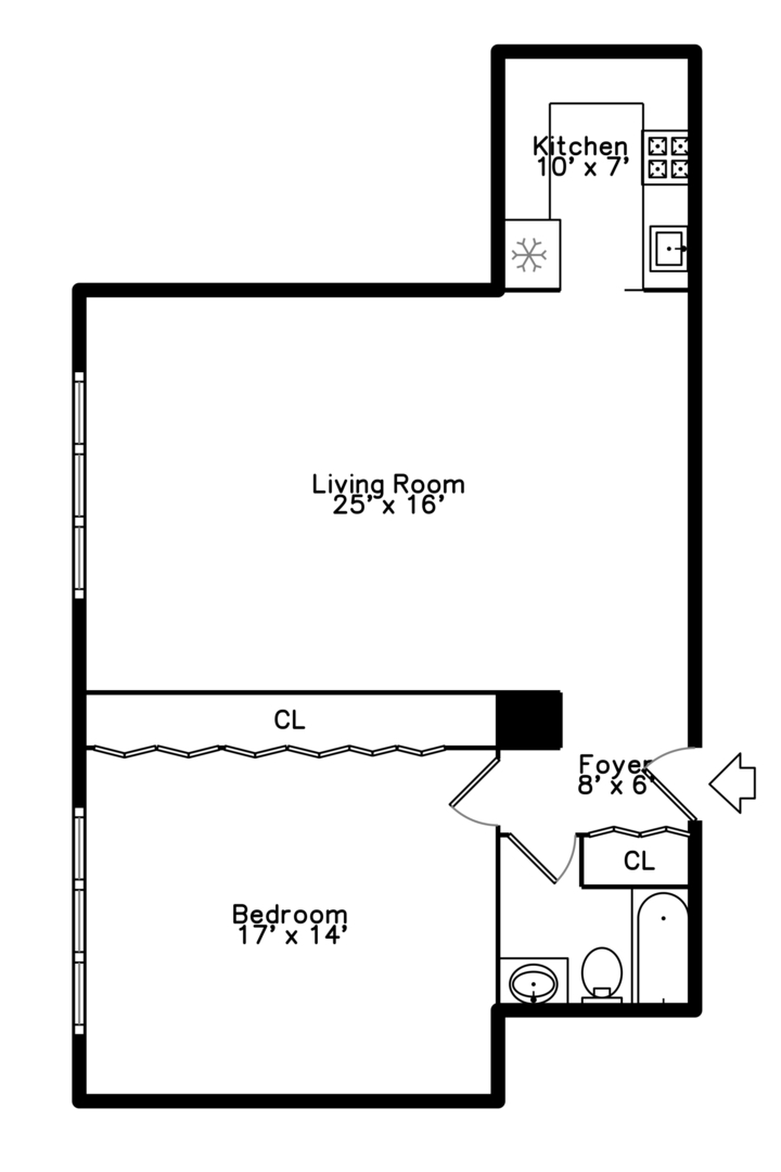 1325 N State Parkway #8D, Chicago, IL 60610