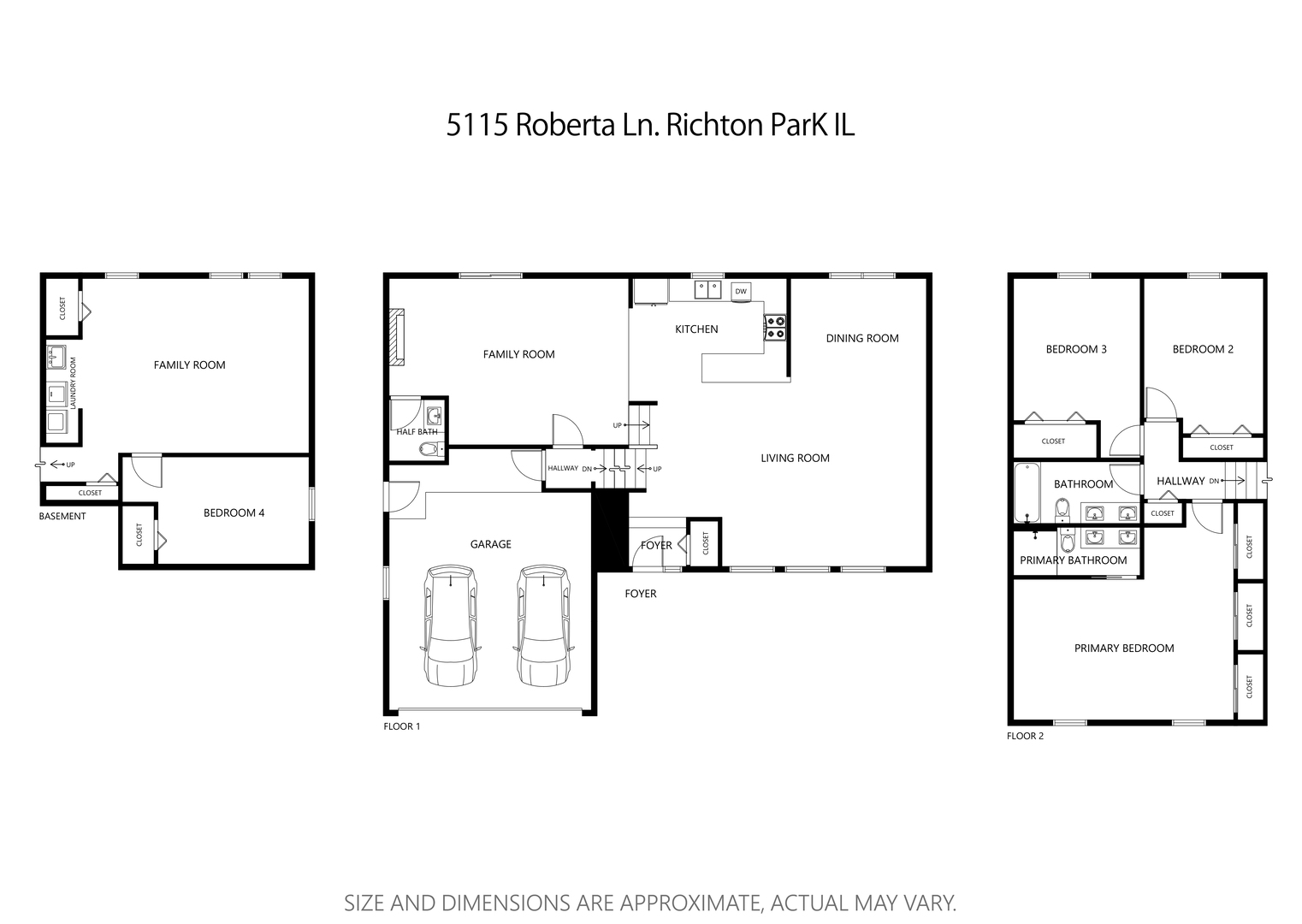 5115 Roberta Lane, Richton Park, IL 60471