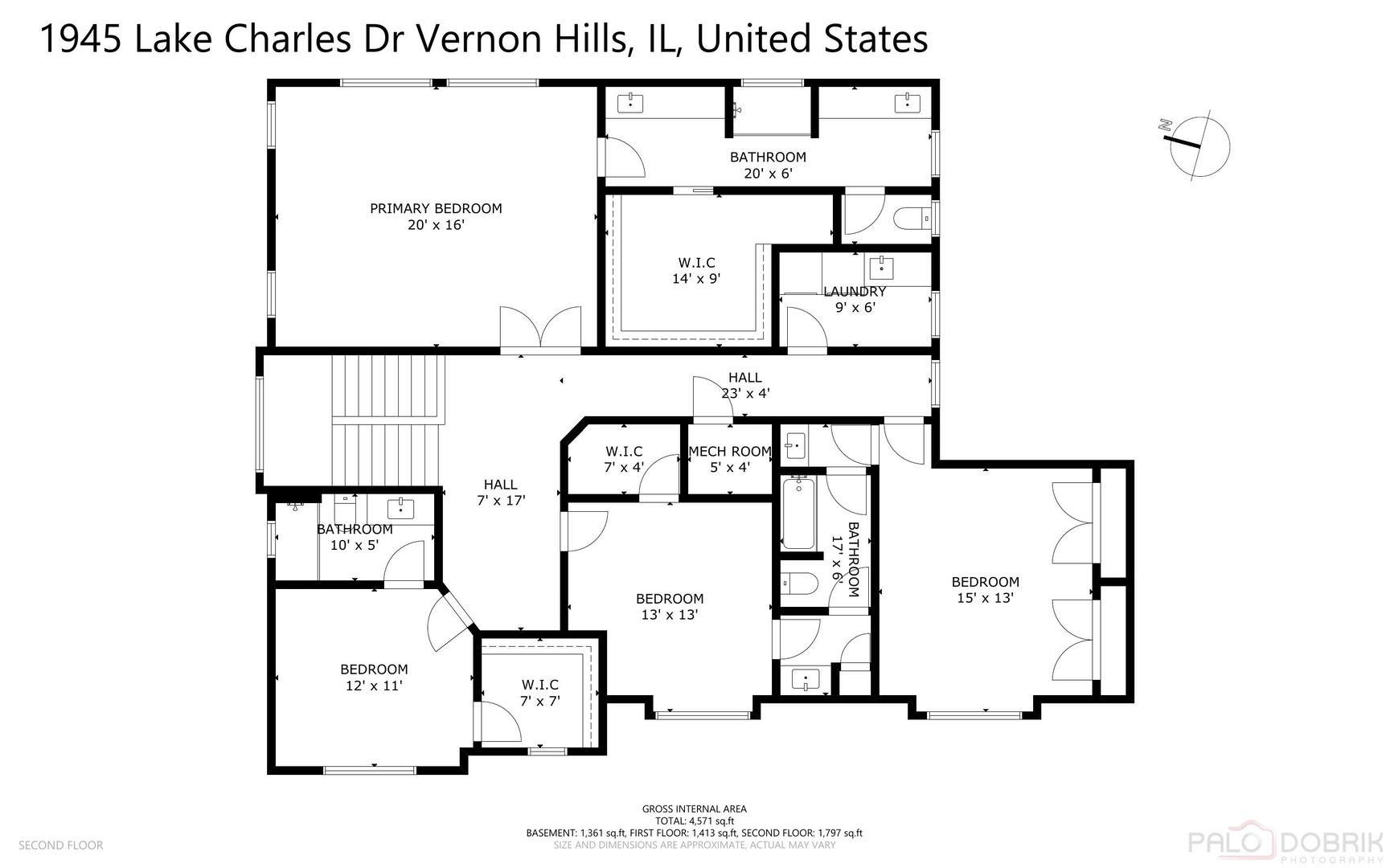 1945 N Lake Charles Drive, Vernon Hills, IL 60061