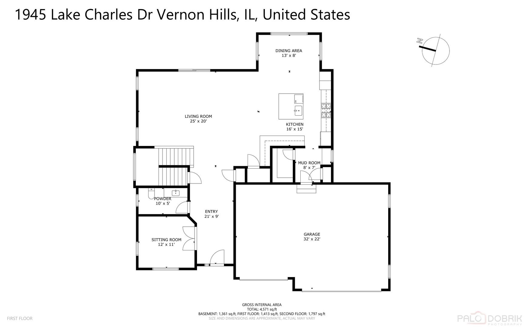 1945 N Lake Charles Drive, Vernon Hills, IL 60061