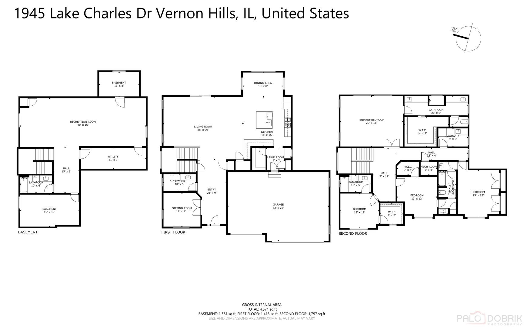 1945 N Lake Charles Drive, Vernon Hills, IL 60061