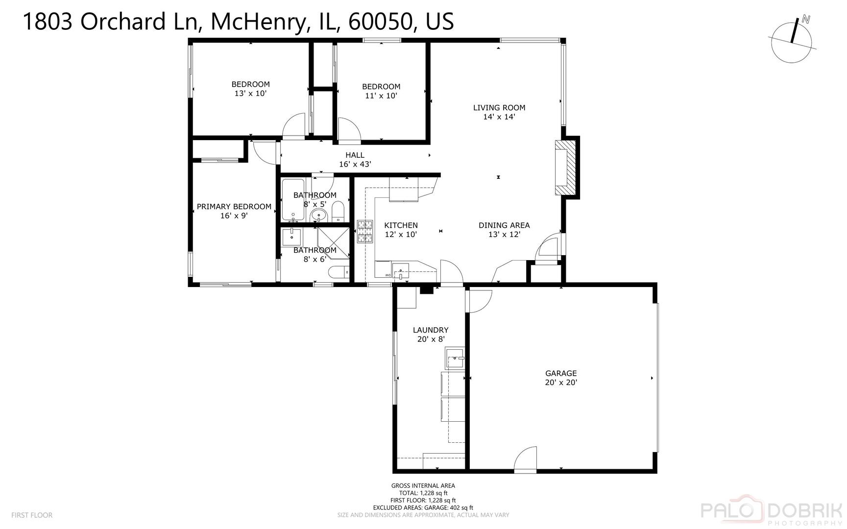 1803 Orchard Lane, McHenry, IL 60050