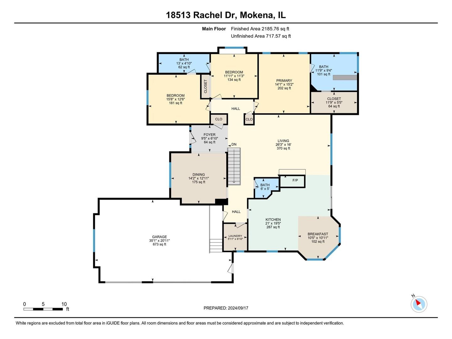 18513 S Rachel Drive, Mokena, IL 60448
