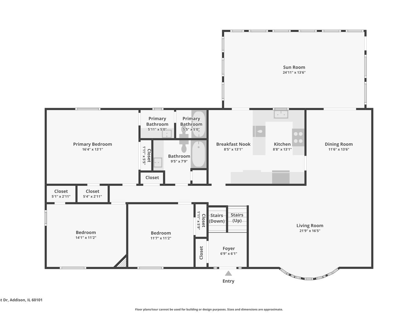 512 N FOREST Drive, Addison, IL 60101