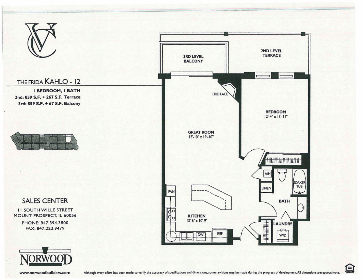 40 E Northwest Highway #212, Mount Prospect, IL 60056