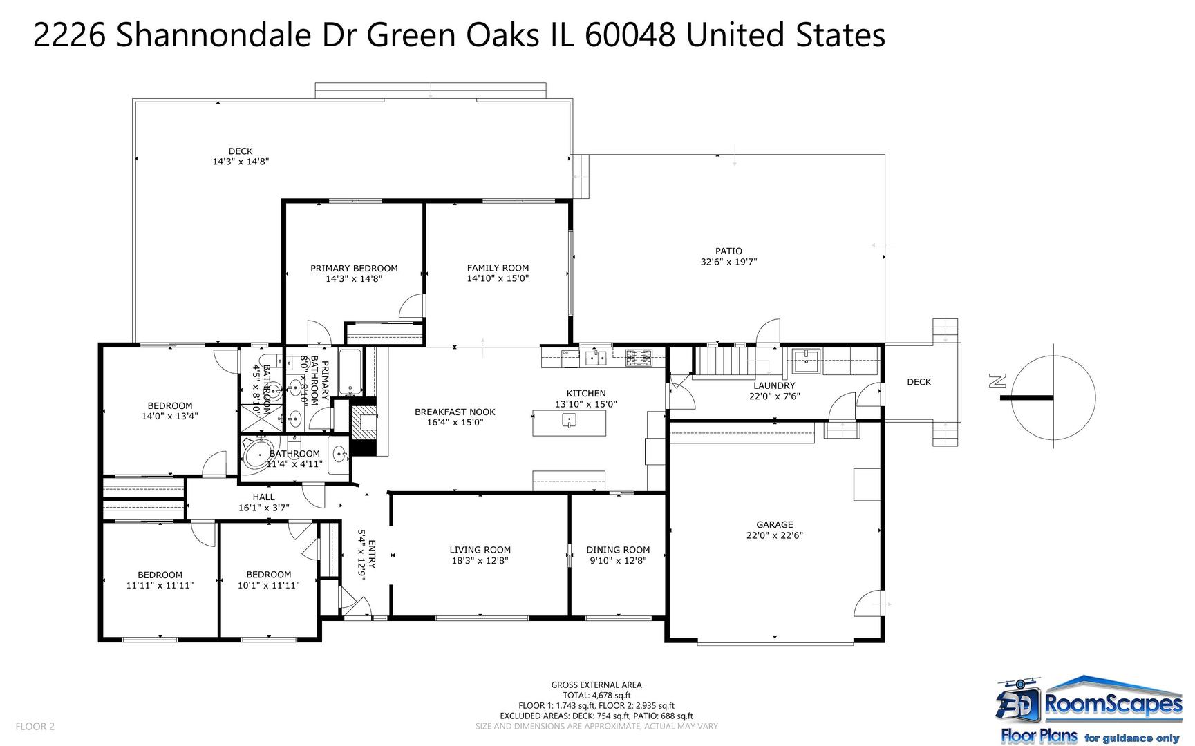 2226 Shannondale Road, Green Oaks, IL 60048