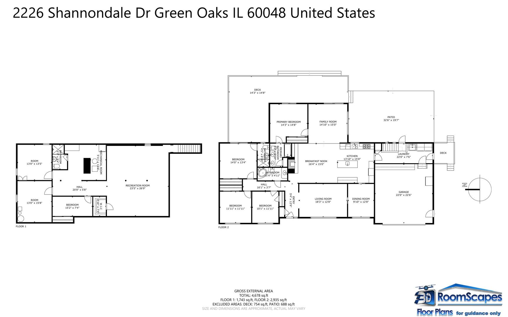 2226 Shannondale Road, Green Oaks, IL 60048