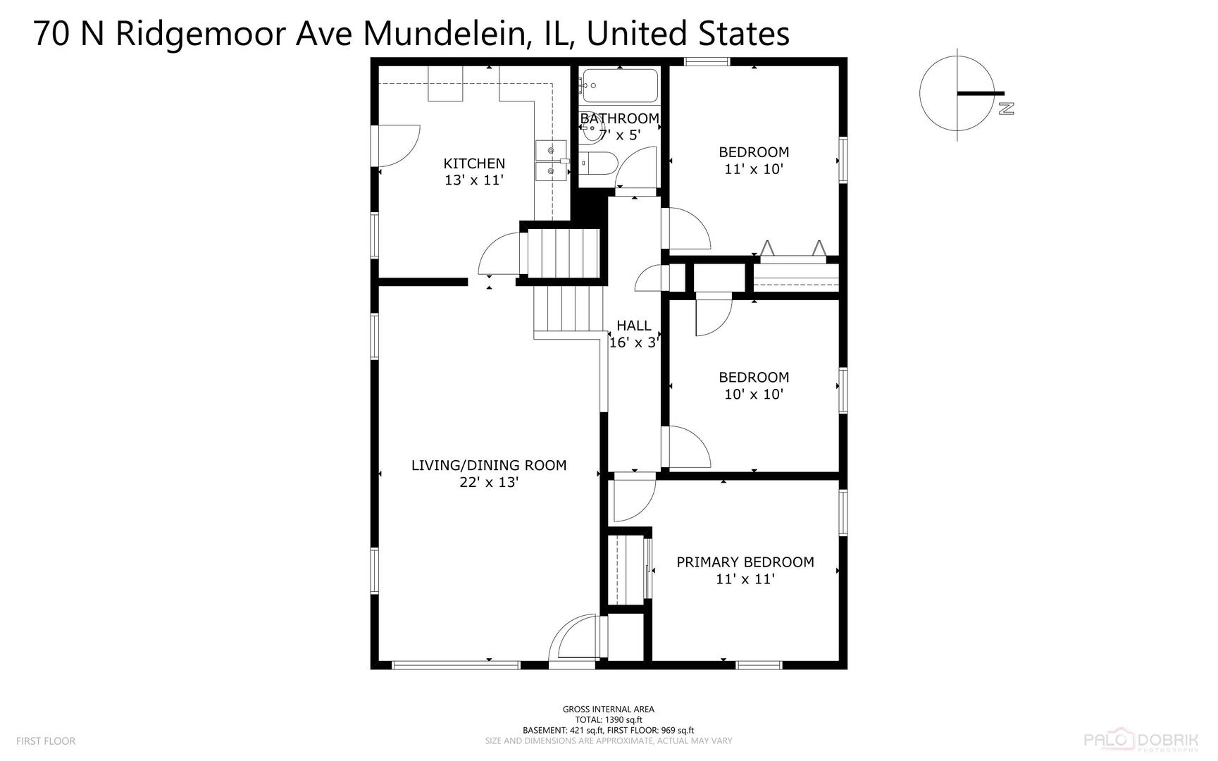 70 N Ridgemoor Avenue, Mundelein, IL 60060