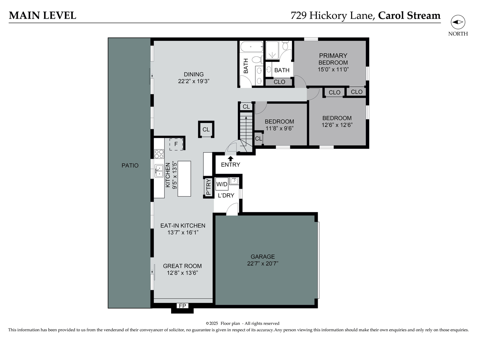 729 Hickory Lane, Carol Stream, IL 60188