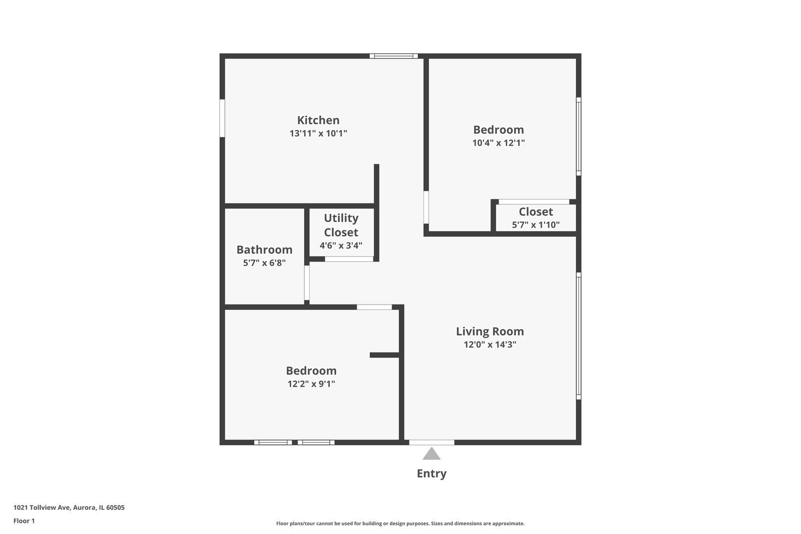 1021 Tollview Avenue #12, Aurora, IL 60505