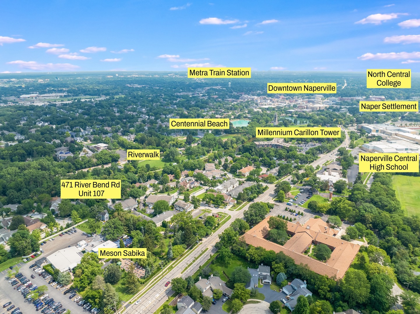 471 RIVER BEND Road #107, Naperville, IL 60540