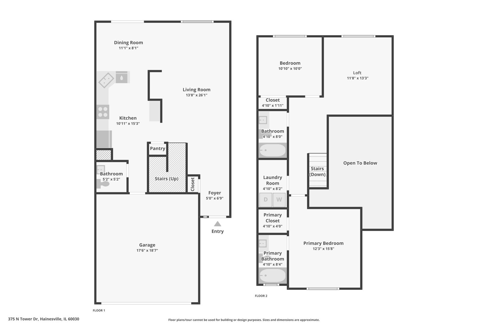 375 N Tower Drive, Hainesville, IL 60030