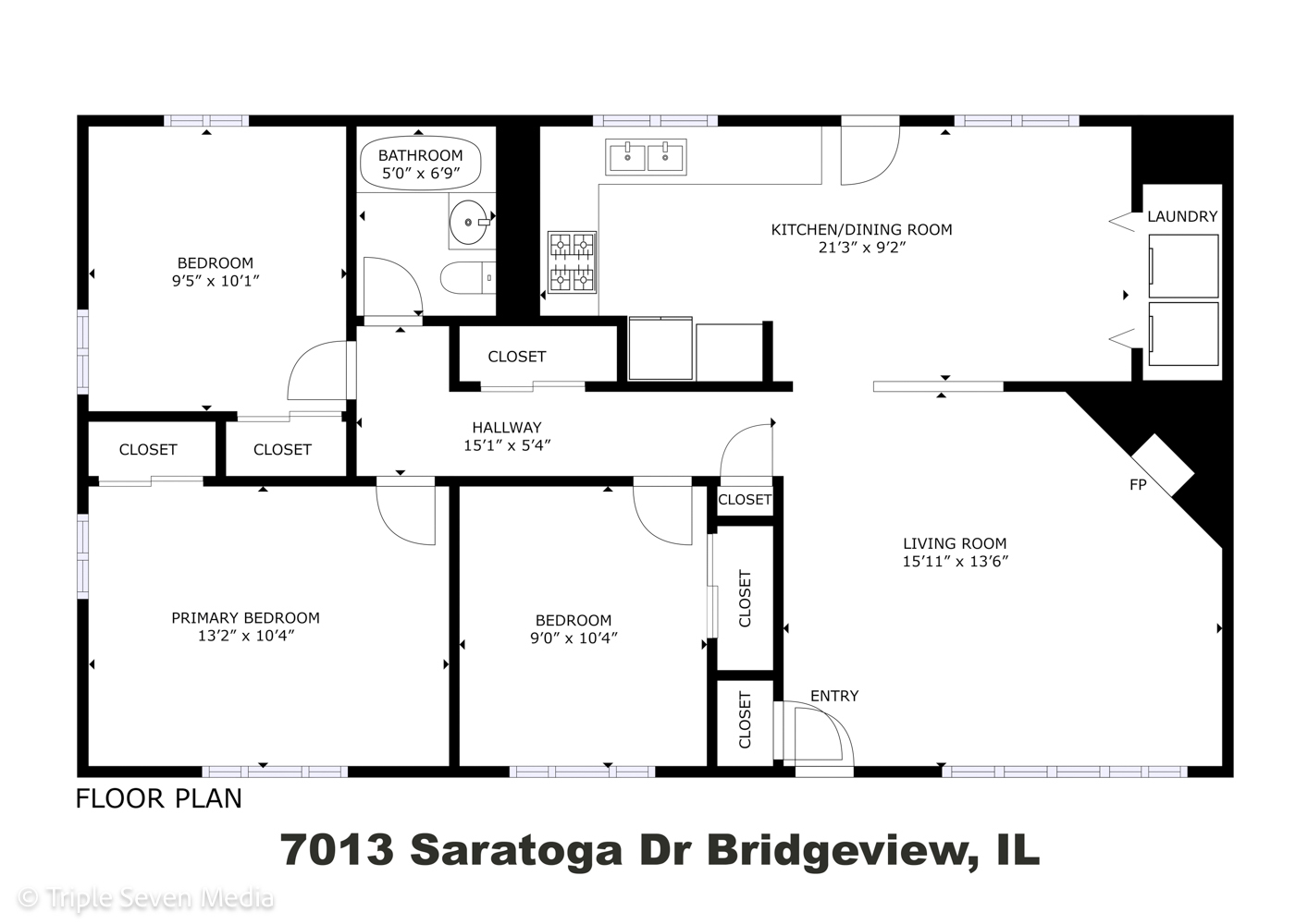7013 Saratoga Drive, Bridgeview, IL 60455