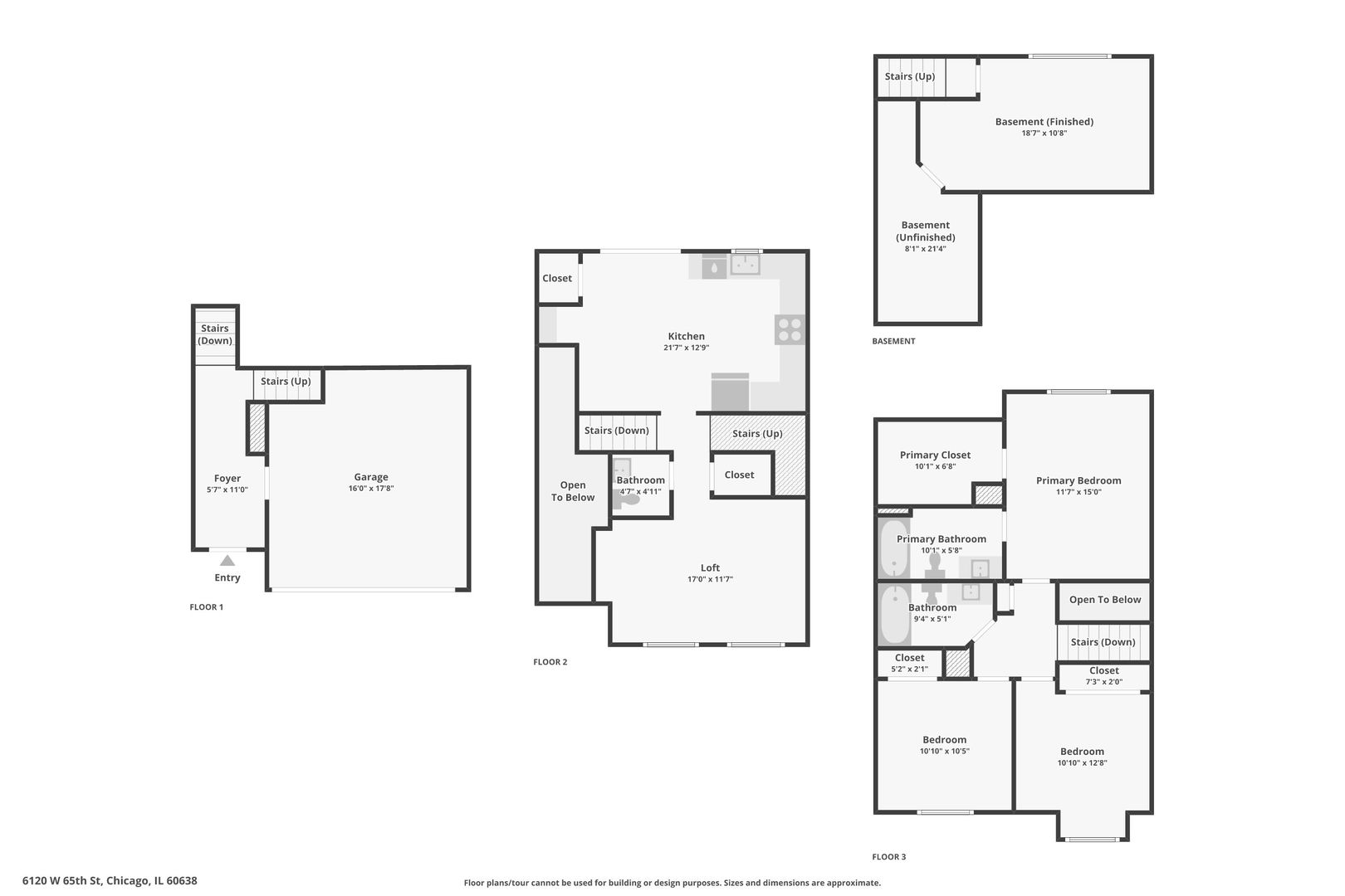 6120 W 65th Street #5, Chicago, IL 60638