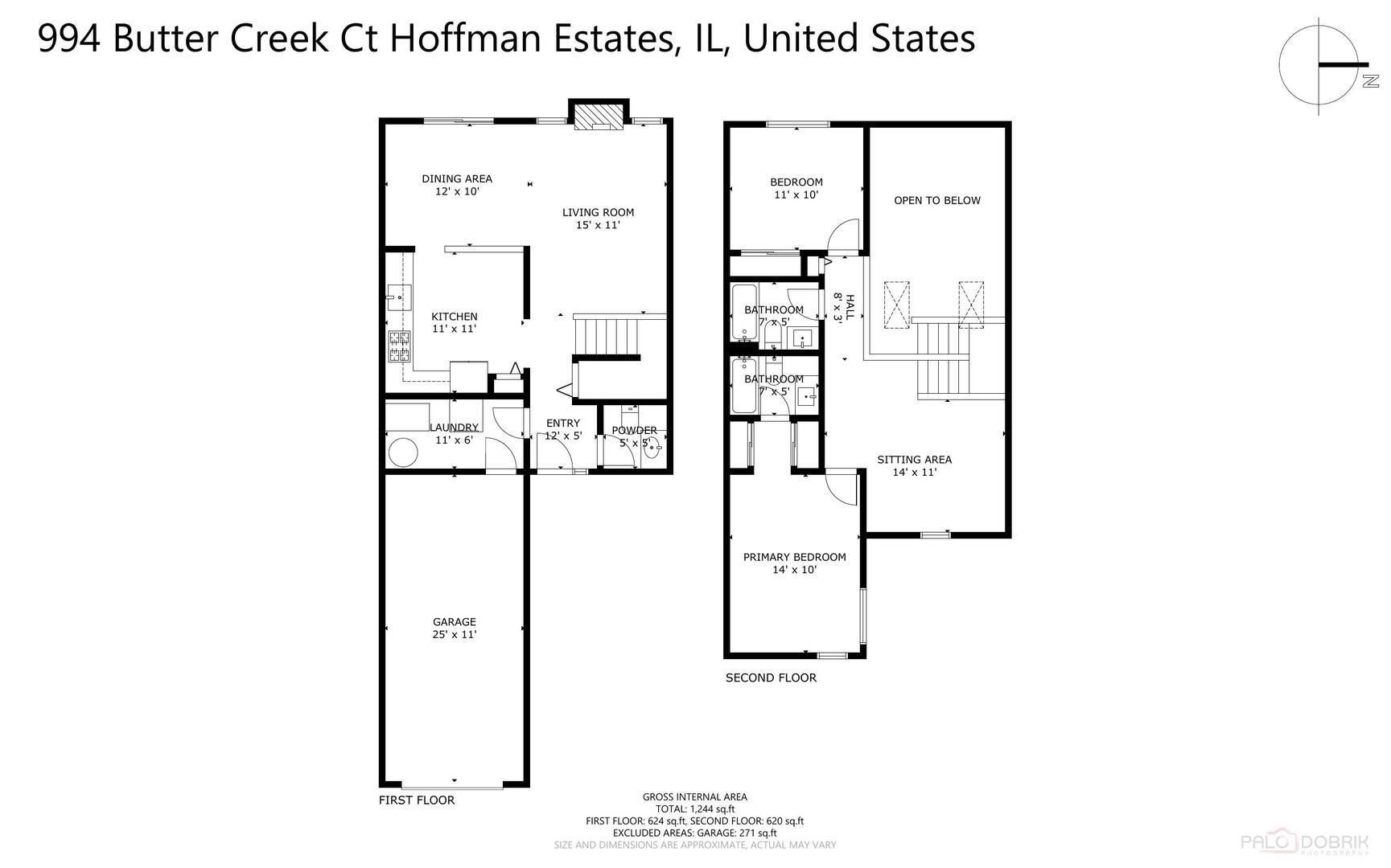994 BUTTER CREEK Court #994, Hoffman Estates, IL 60169