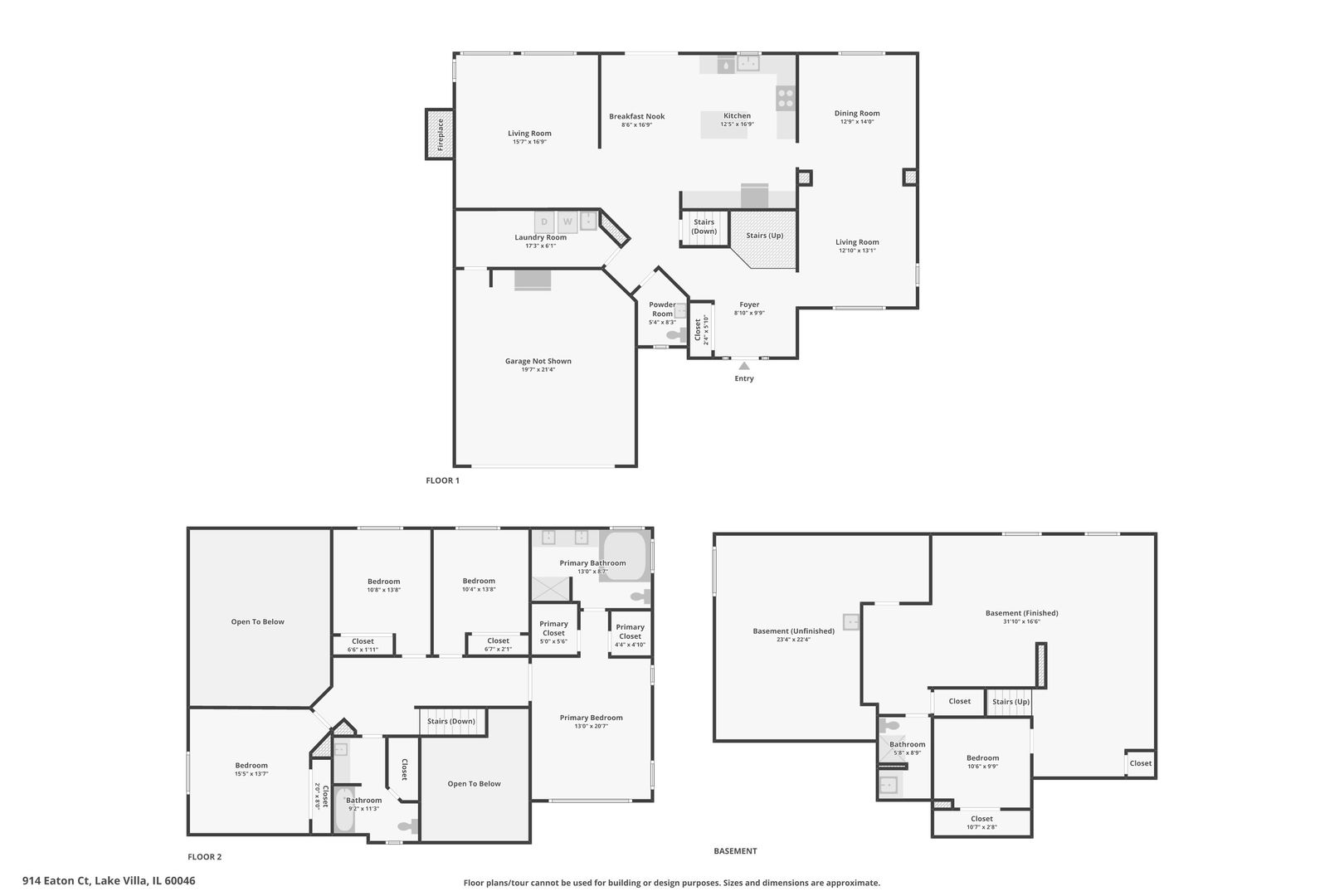 914 Eaton Court, Lake Villa, IL 60046