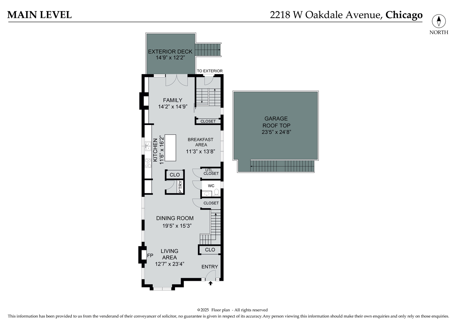 2218 W Oakdale Avenue, Chicago, IL 60618