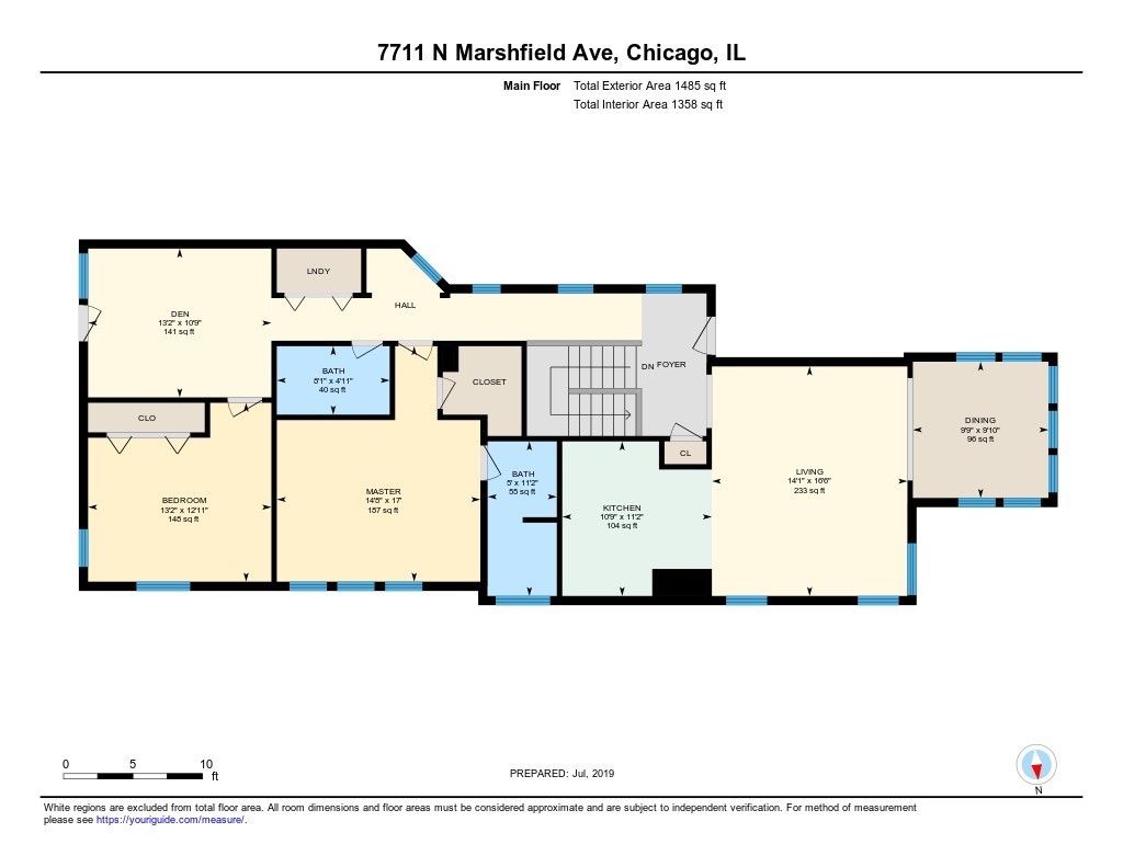 7711 N MARSHFIELD Avenue #1, Chicago, IL 60626