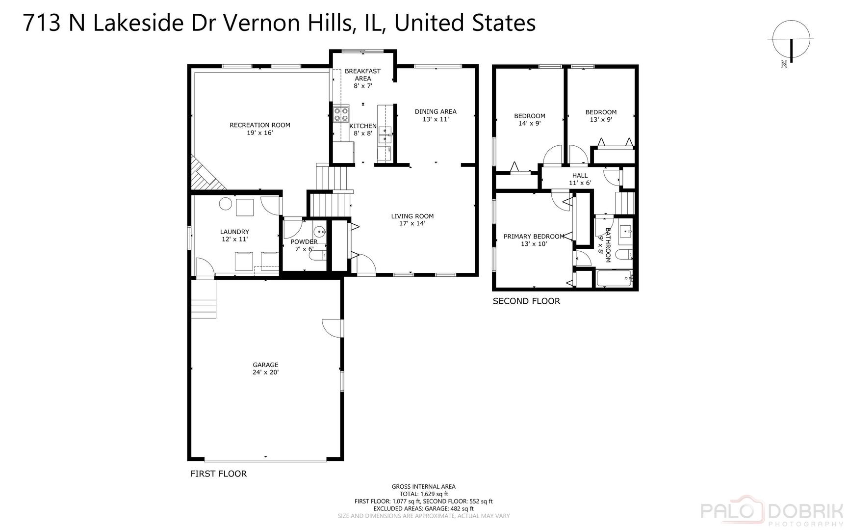 713 N Lakeside Drive, Vernon Hills, IL 60061