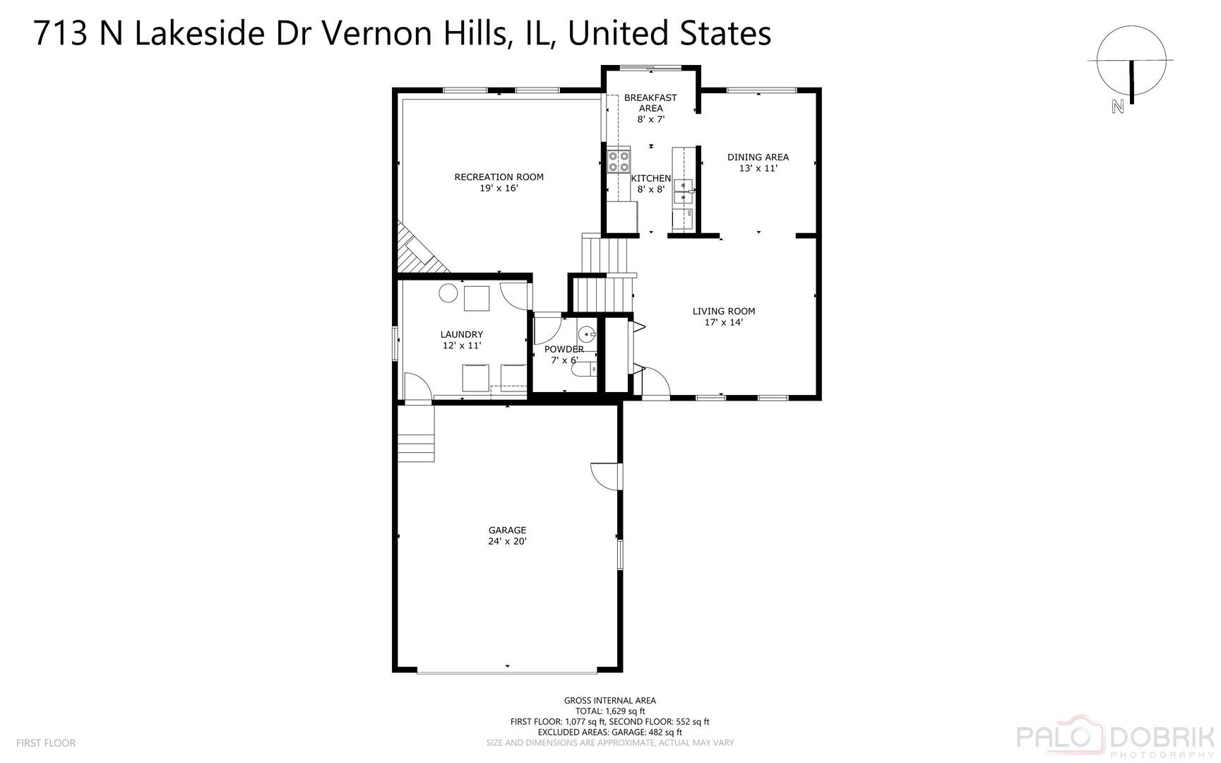 713 N Lakeside Drive, Vernon Hills, IL 60061