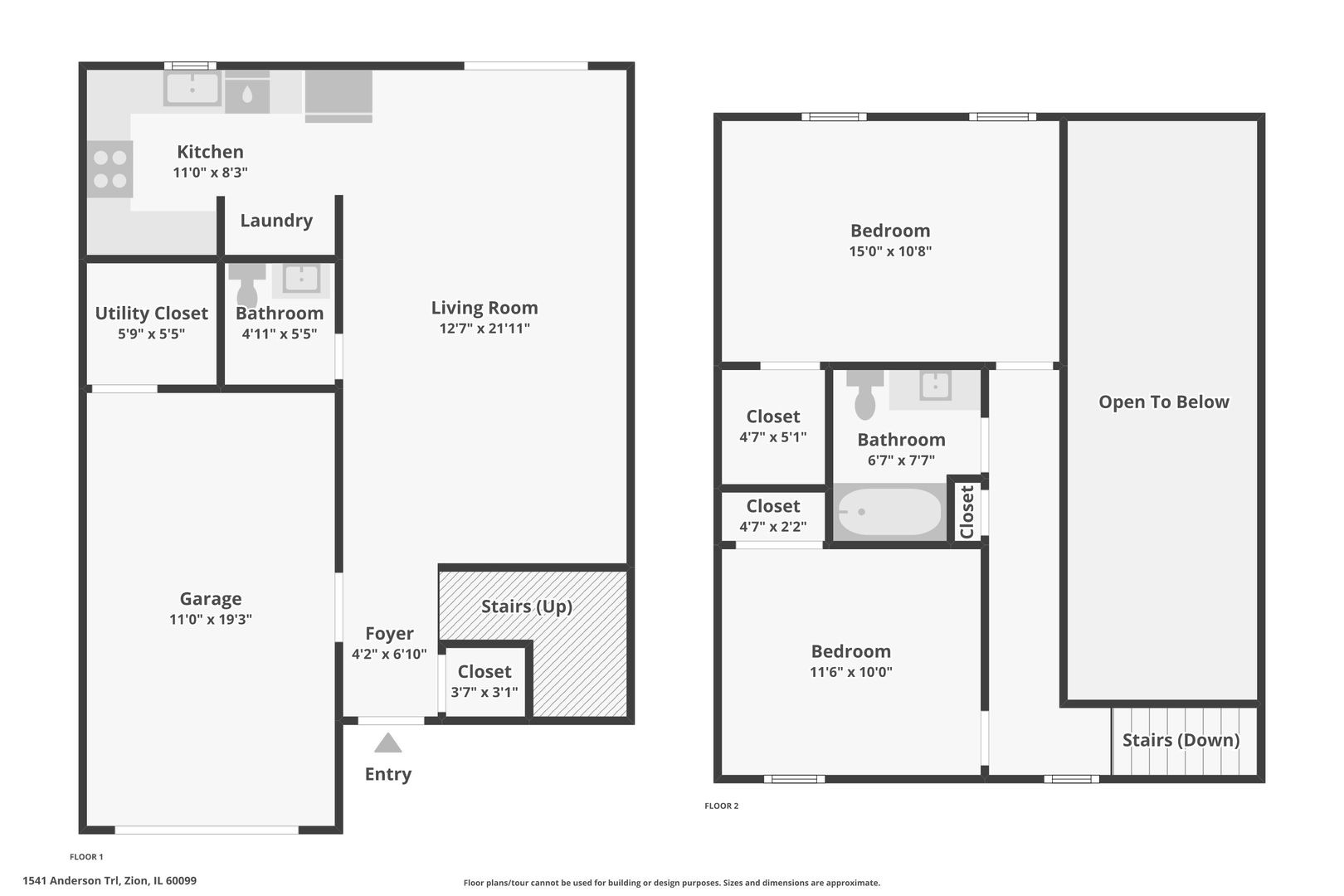 1541 Anderson Trail, Zion, IL 60099