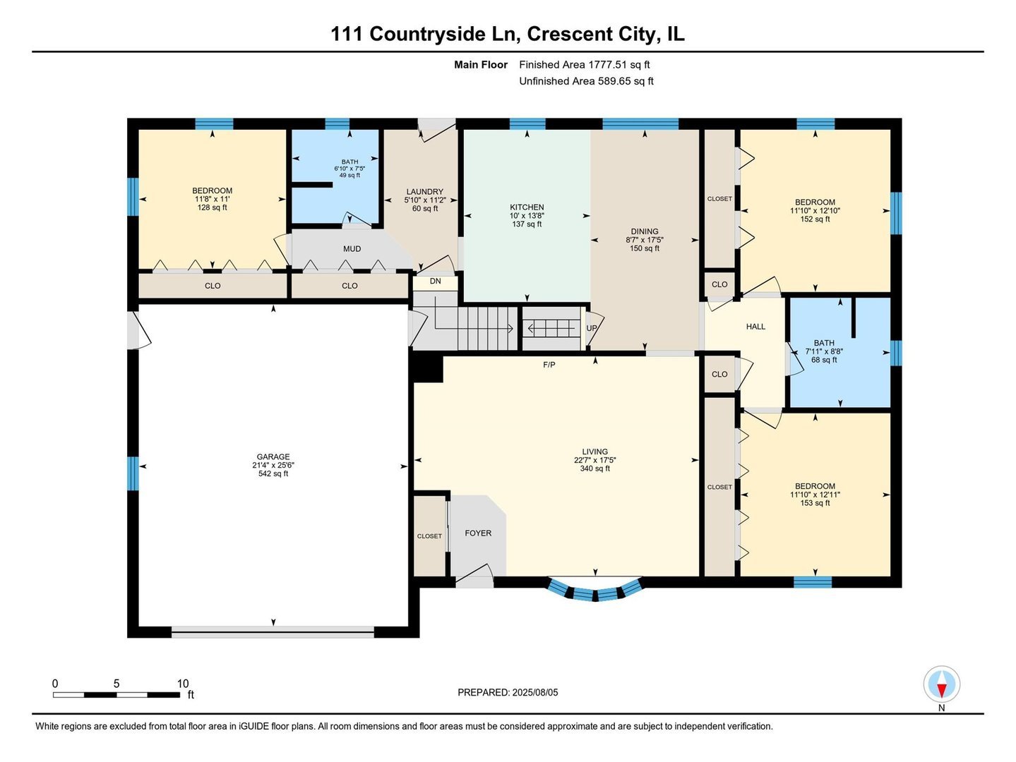 111 Countryside Lane, Crescent City, IL 60928