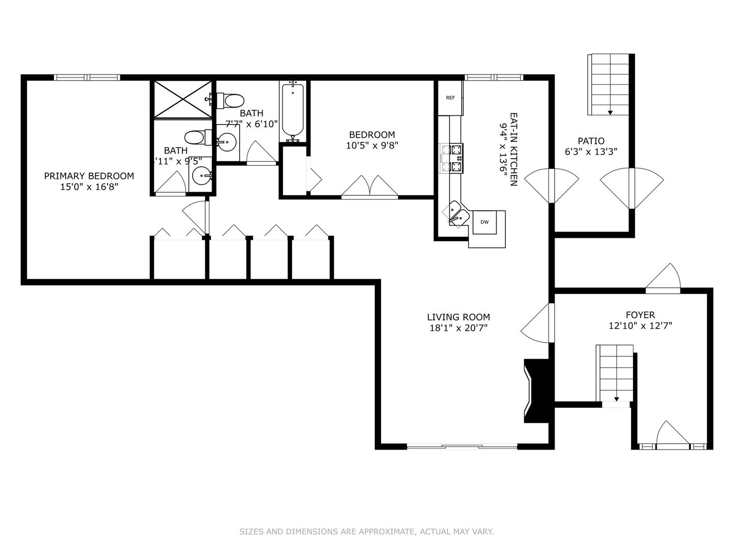 6427 N DAMEN Avenue #1E, Chicago, IL 60645