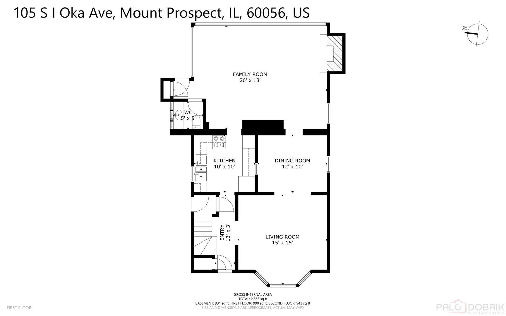 105 S I Oka Avenue, Mount Prospect, IL 60056